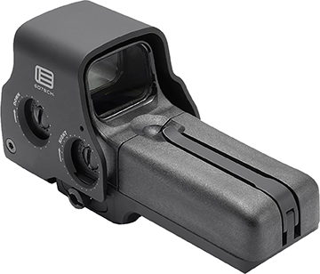 EOTech 512 Holographic Red Dot Sight Black 68MOA Ring with 1MOA Dot AA Battery