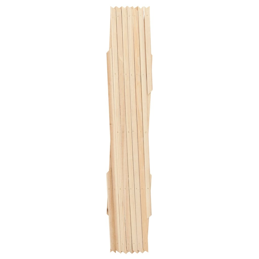 Trellis Fences 5 pcs Firwood 70.9"x23.6