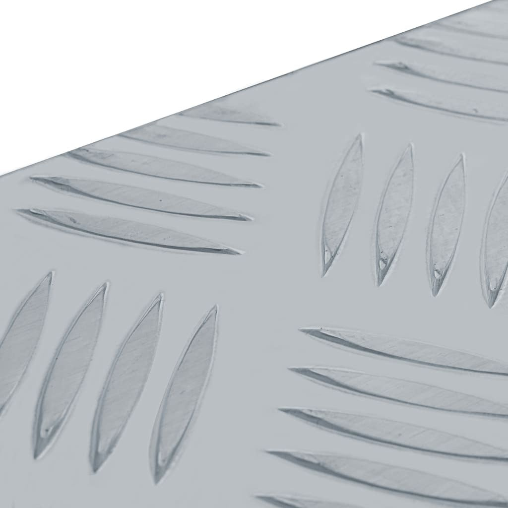 Aluminum Box 43.5"x15.2"x15.7" Silver