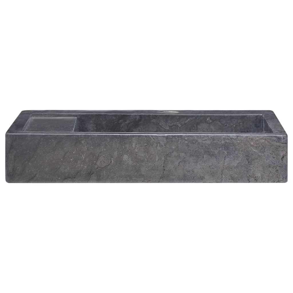 Sink Black 22.8"x15.4"x3.9" Marble