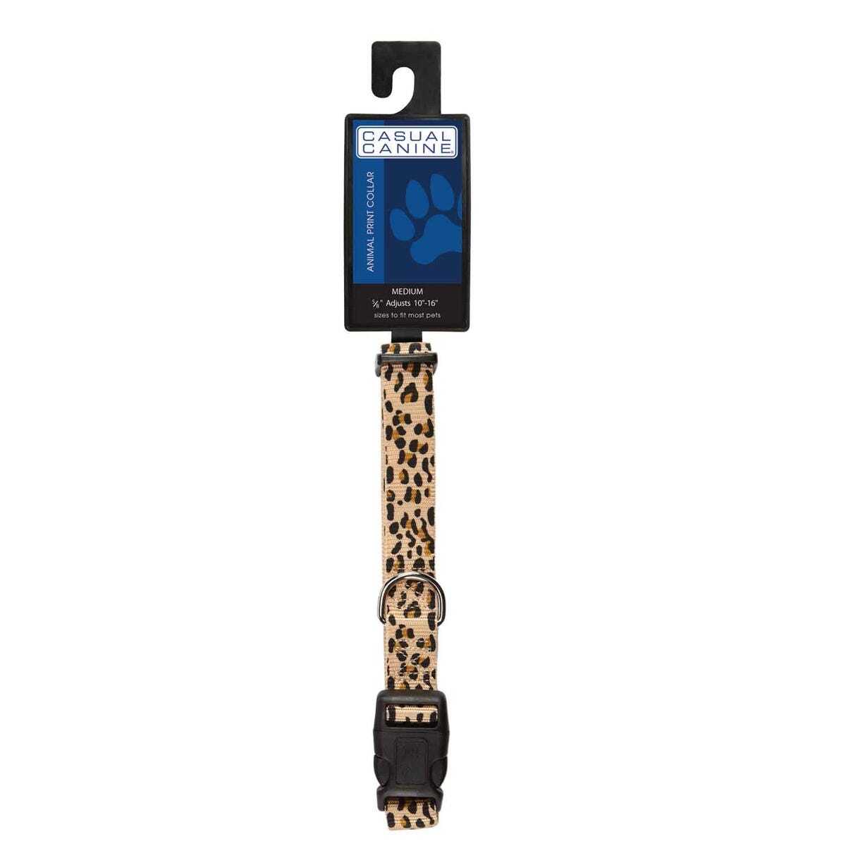 Casual Canine Animal Print Collars 18-26 in Giraffe
