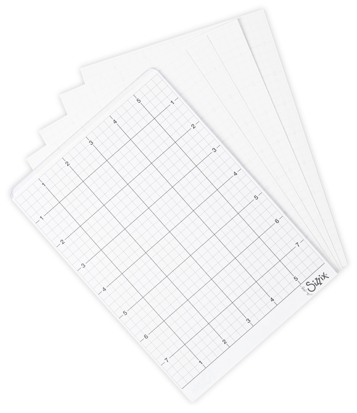 Sizzix Sticky Grid Sheets 5 Per Pkg Inspired By Tim Holtz 6 inchX8.5 inch
