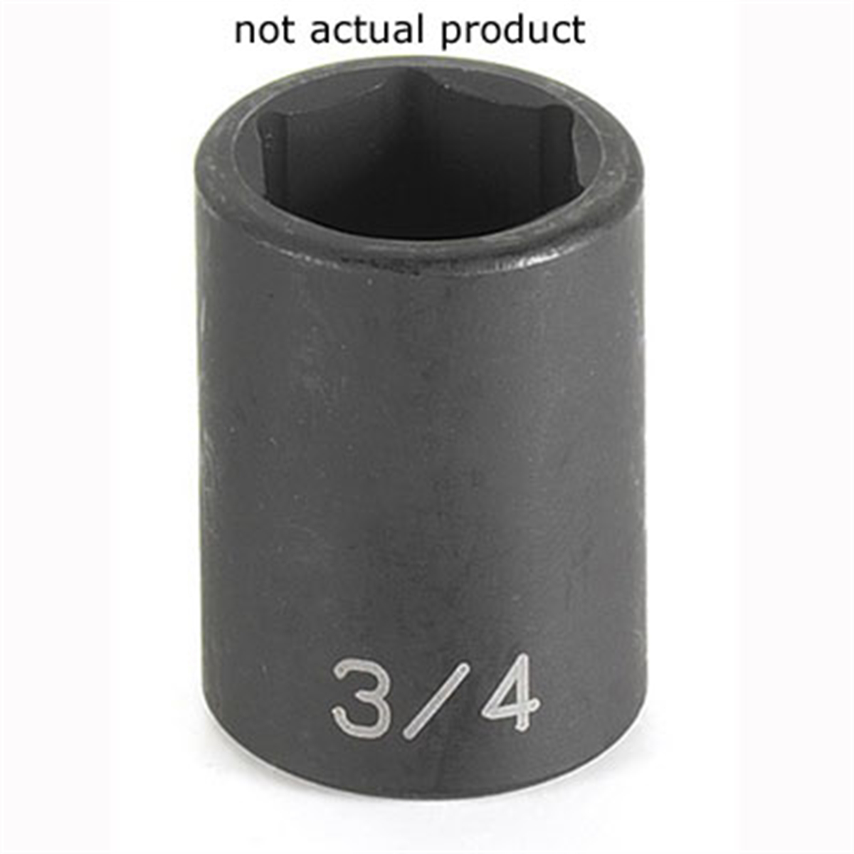 Grey Pneumatic 1/2" Drive x 1-7/8" Standard Socket