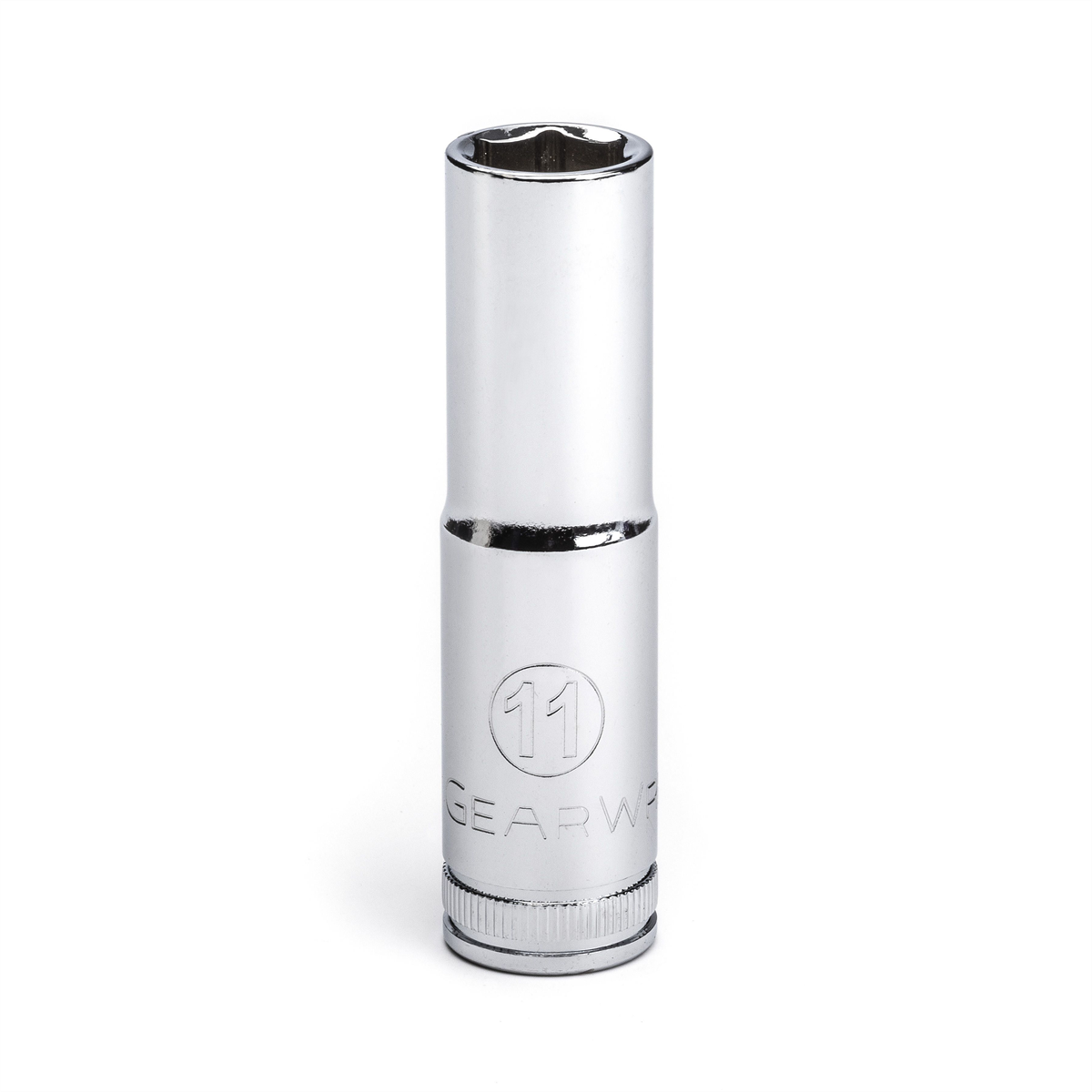 GearWrench 3/8 Inch Drive 6 Point Deep Metric Socket 11mm