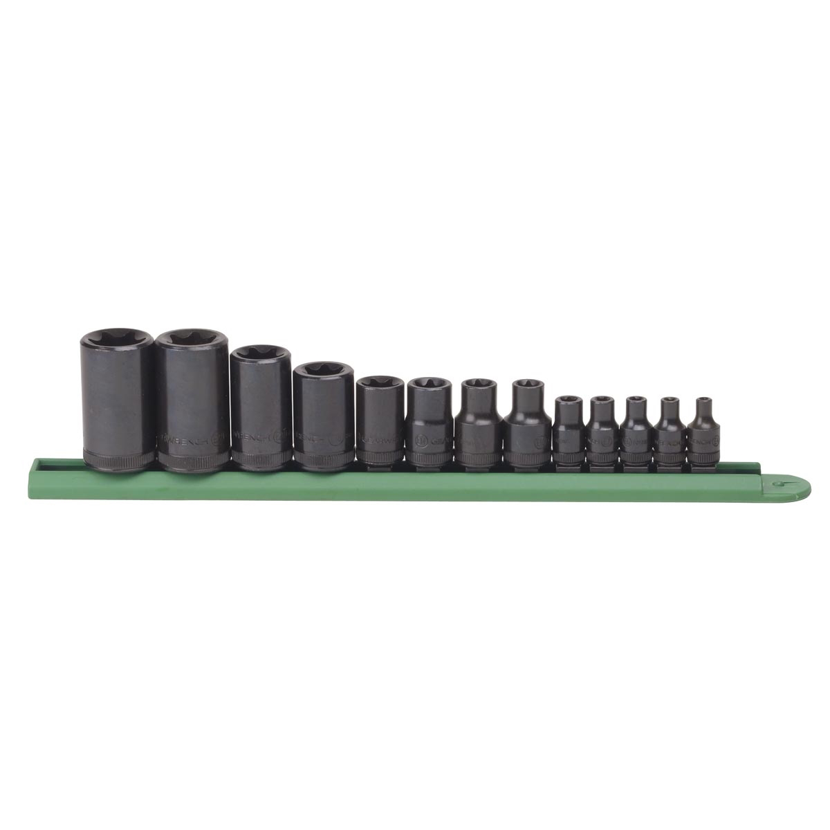 GearWrench 13 Piece 1/4 Inch, 3/8 Inch & 1/2 Inch Drive External Torx Socket Set