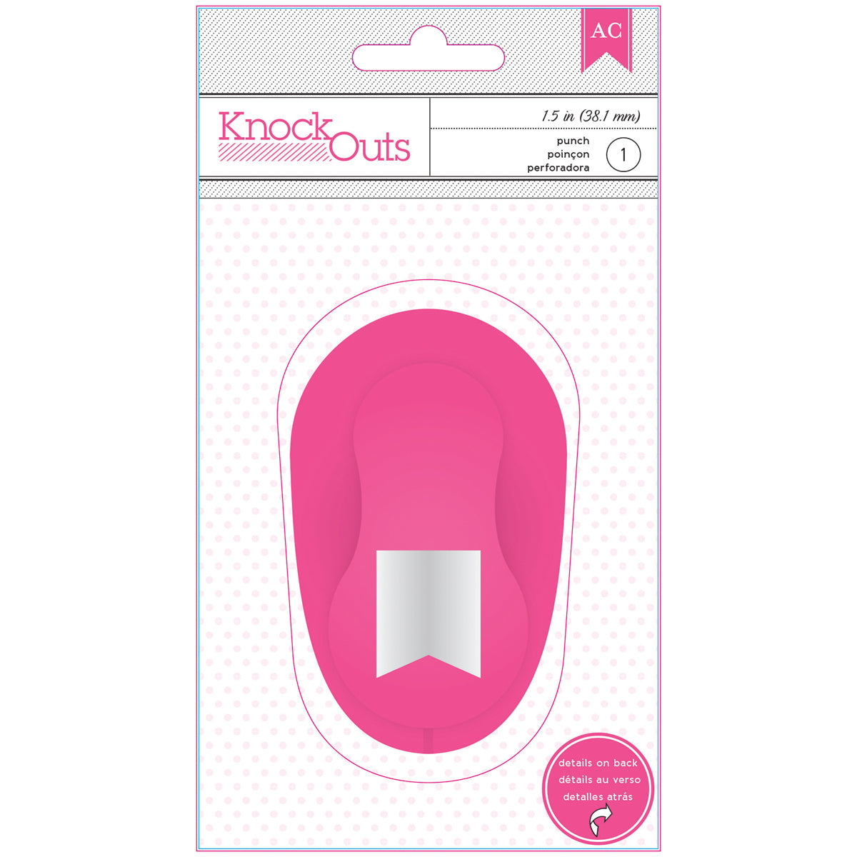 Knock Outs Punch 1.5 Inch Banner