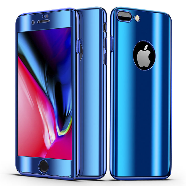 Bakeey Plating 360? Full Body Case+Tempered Glass Film For iPhone XR/XS/XS Max/X/8/8 Plus/7/7 Plus/6s/6s Plus/6/6 Plus