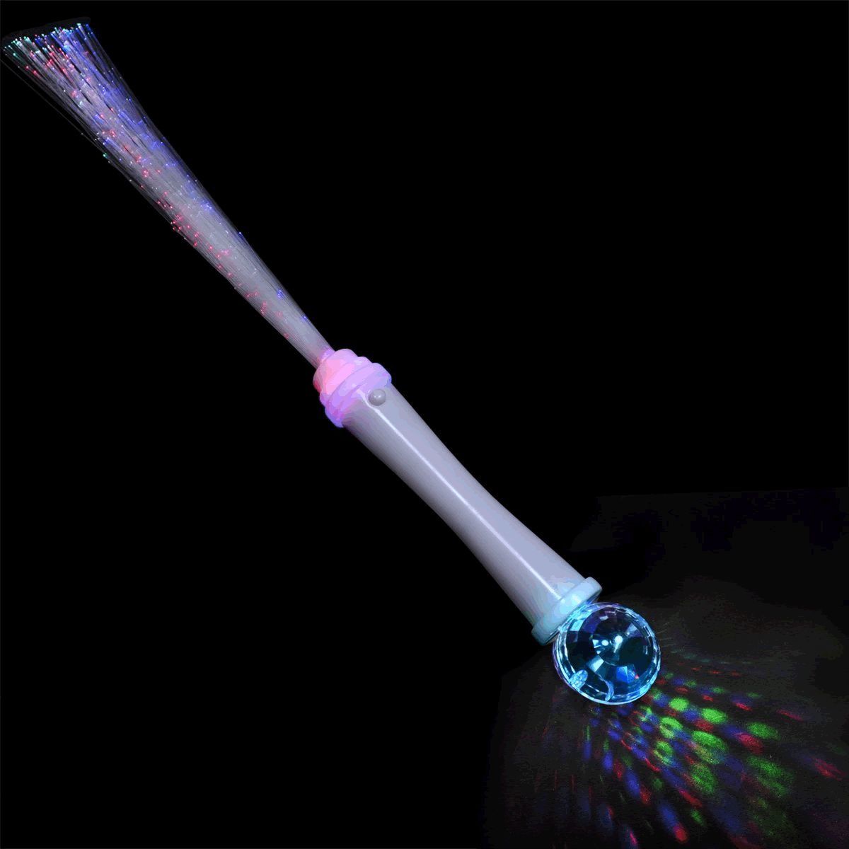 Prismatic Fiber Optic LED Wand