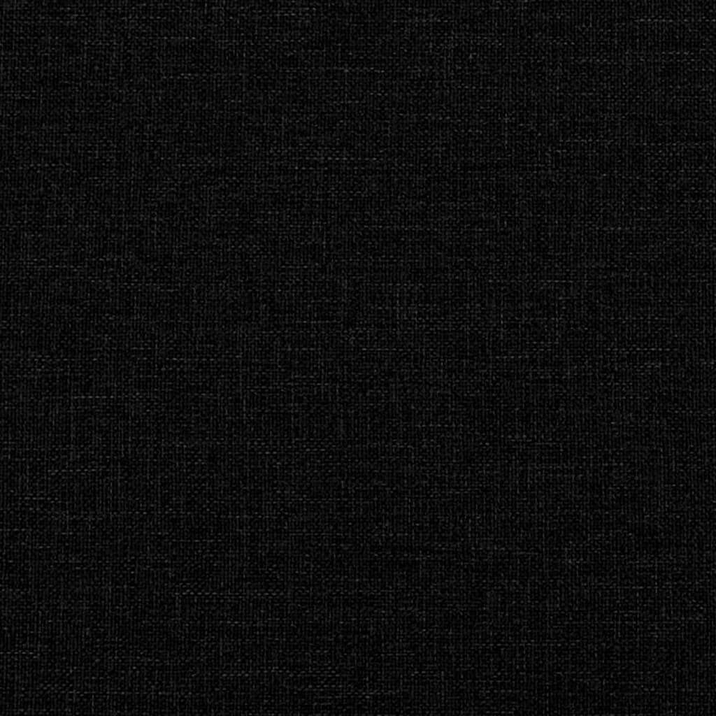 Massage Recliner Chair Black Fabric