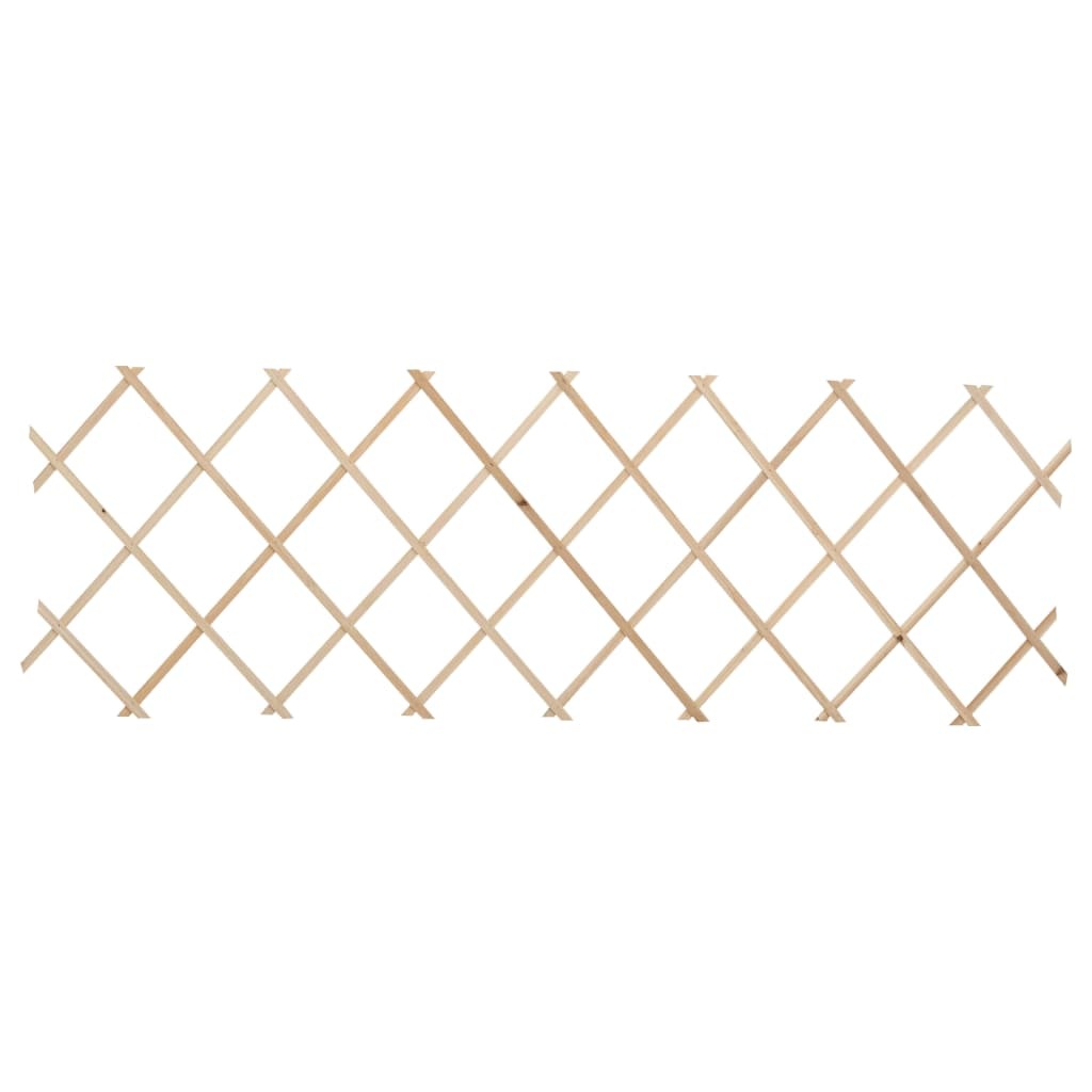 Trellis Fences 5 pcs Firwood 70.9"x23.6