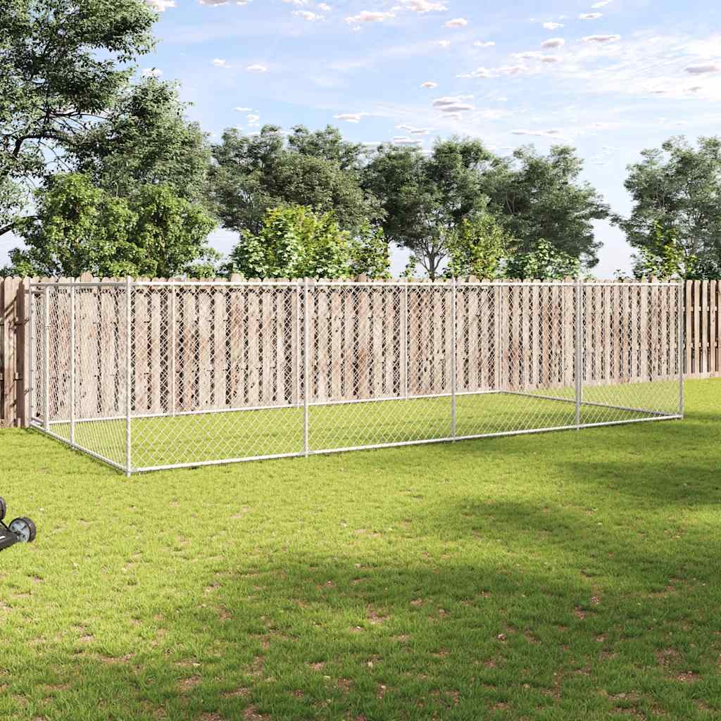 Outdoor Dog Kennel 24.9'x12.5'x6.2'