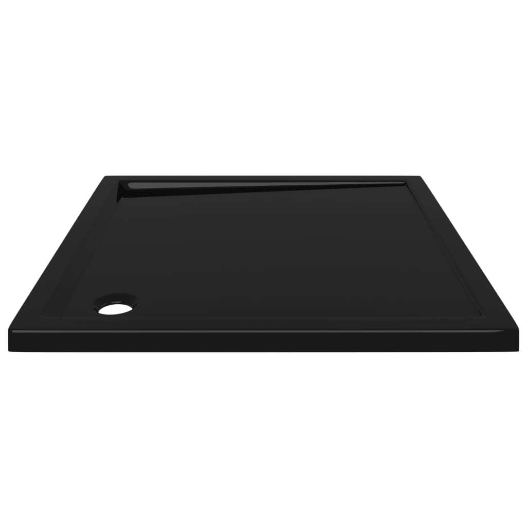 Square ABS Shower Base Tray Black 31.5"x31.5
