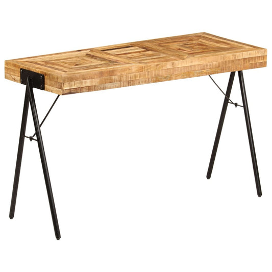 Writing Table Solid Mango Wood 46.5"x19.7"x29.5