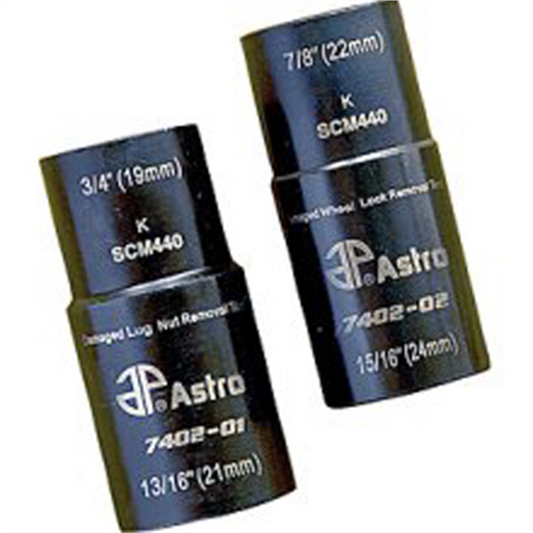 Astro Pneumatic 2pc 1/2" Drive Twist Socket Set