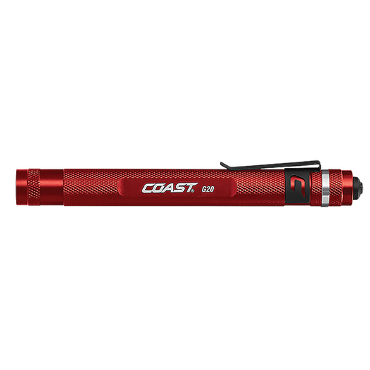 COAST Products G20 LED Flashlight Red Body in gift box