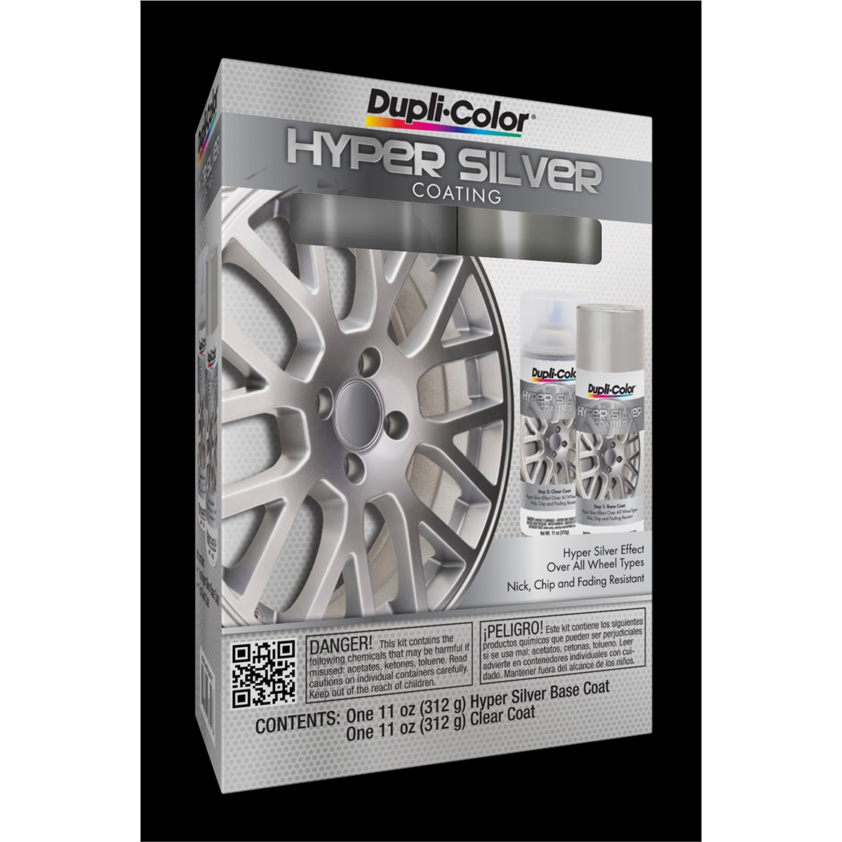 Krylon Hyper Silver Wheel Kit