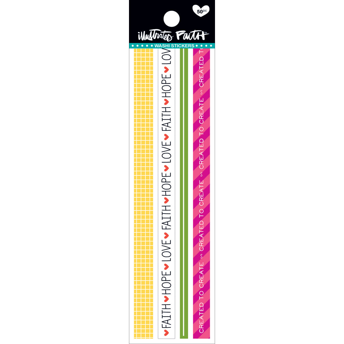 Illustrated Faith Christmas Collection Washi Stickers Colorful