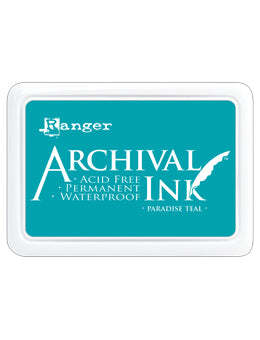 Ranger Archival Ink Pad 0 Paradise Teal