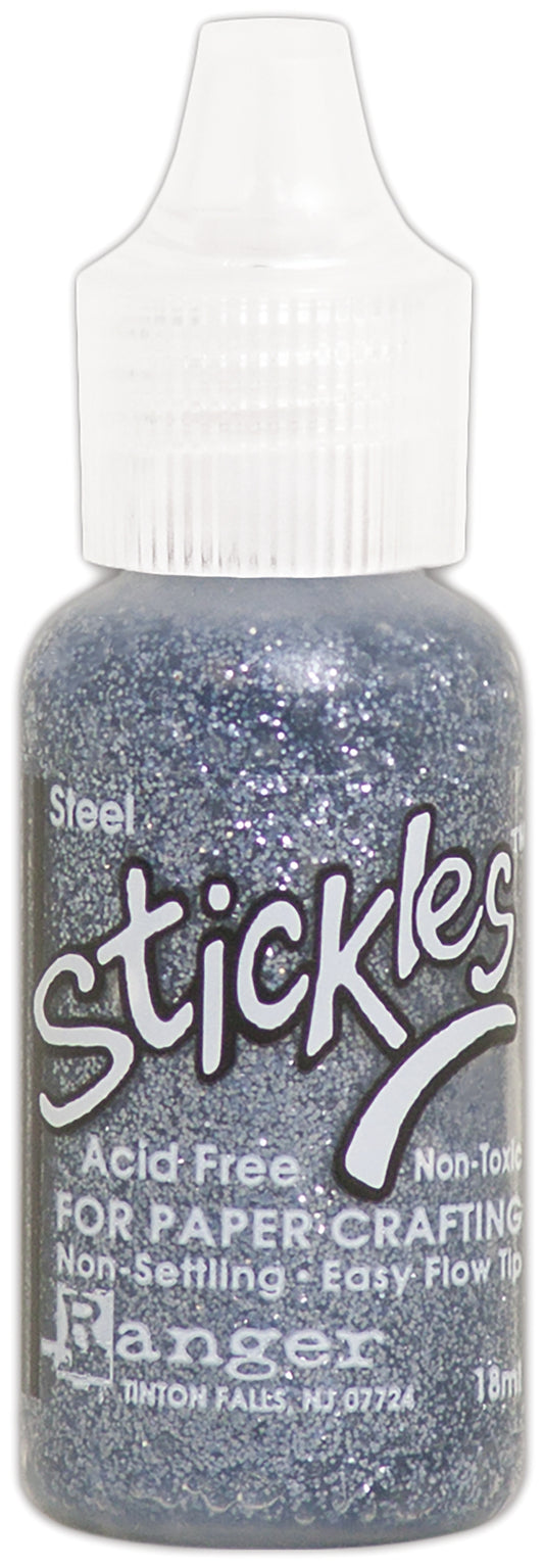 Ranger Stickles Glitter Glue .5oz Steel