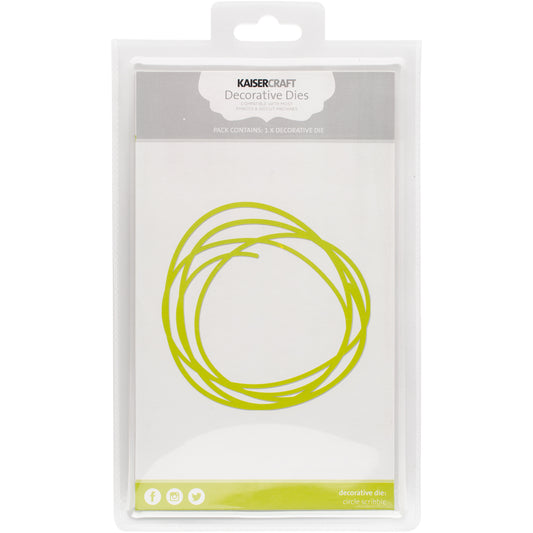 Decorative Dies Circle Scribble