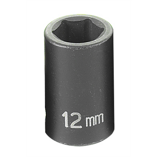 Grey Pneumatic 3/8" Drive x 12mm Standard Socket