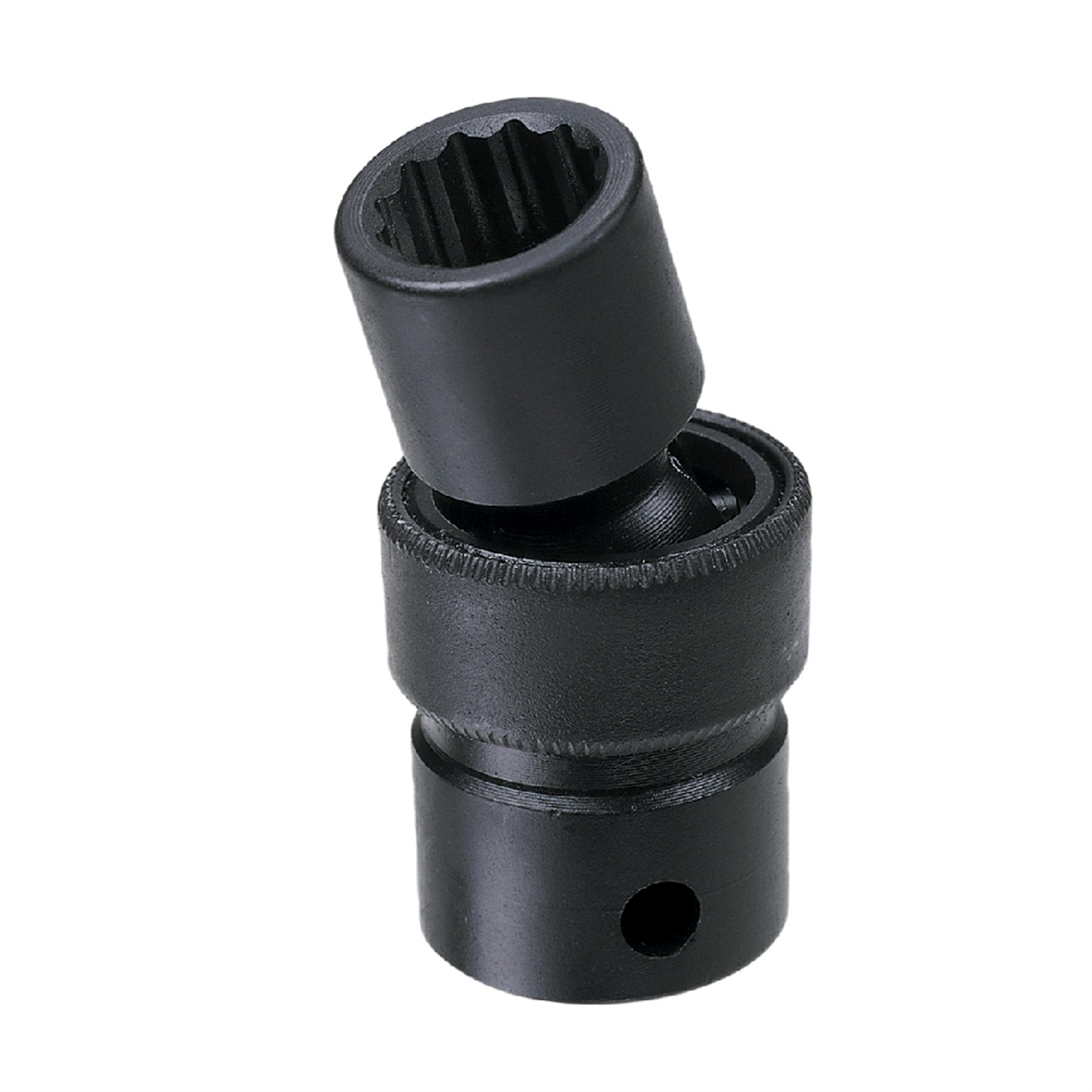 Grey Pneumatic 3/8" Drive x 10mm Standard Universal- 12 Point Socket - Black