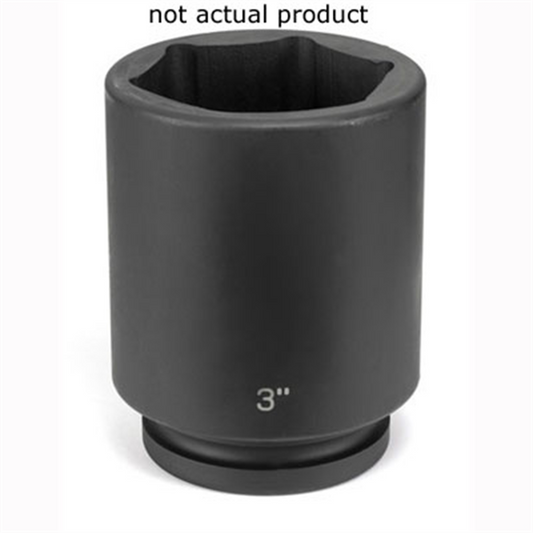 Grey Pneumatic 1" Drive x 1-11/16" Deep Socket