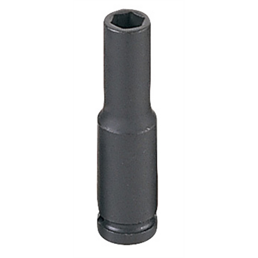 Grey Pneumatic 1/4" Drive x 1/4" Magnetic Deep Socket