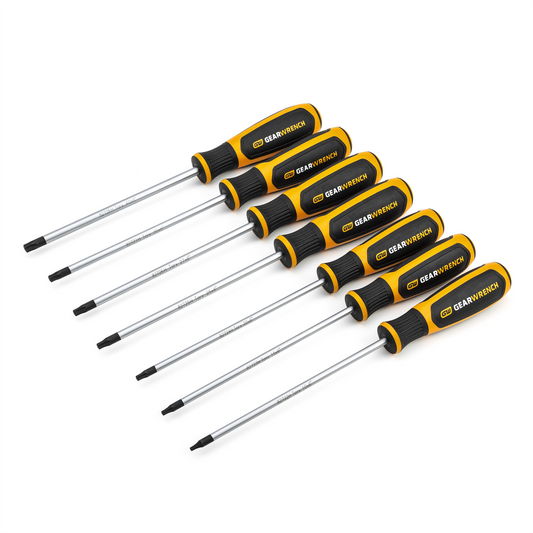 GearWrench 7 Piece Torx Dual Material Screwdriver Set