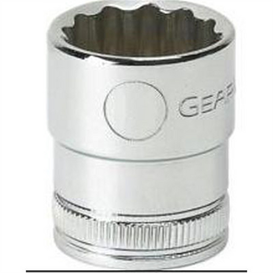 GearWrench 3/8 Inch Drive 12 Point Standard Metric Socket 8mm