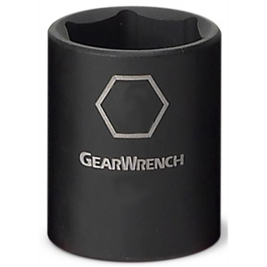 GearWrench 3/8 Inch Drive 6 Point Deep Impact Metric Socket 17mm