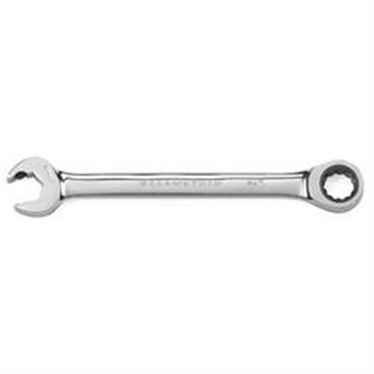 GearWrench 7/16 Inch 72-Tooth 12 Point Open End Ratcheting Combination Wrench