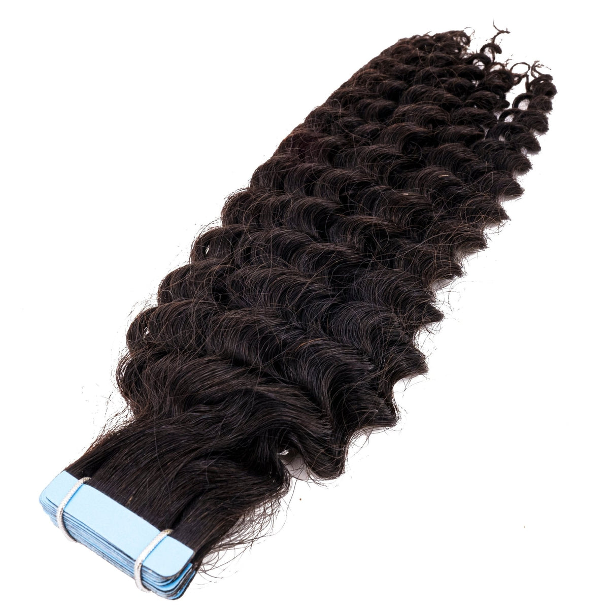 Kinky Curly 100% Human Hair Tape In Extensions