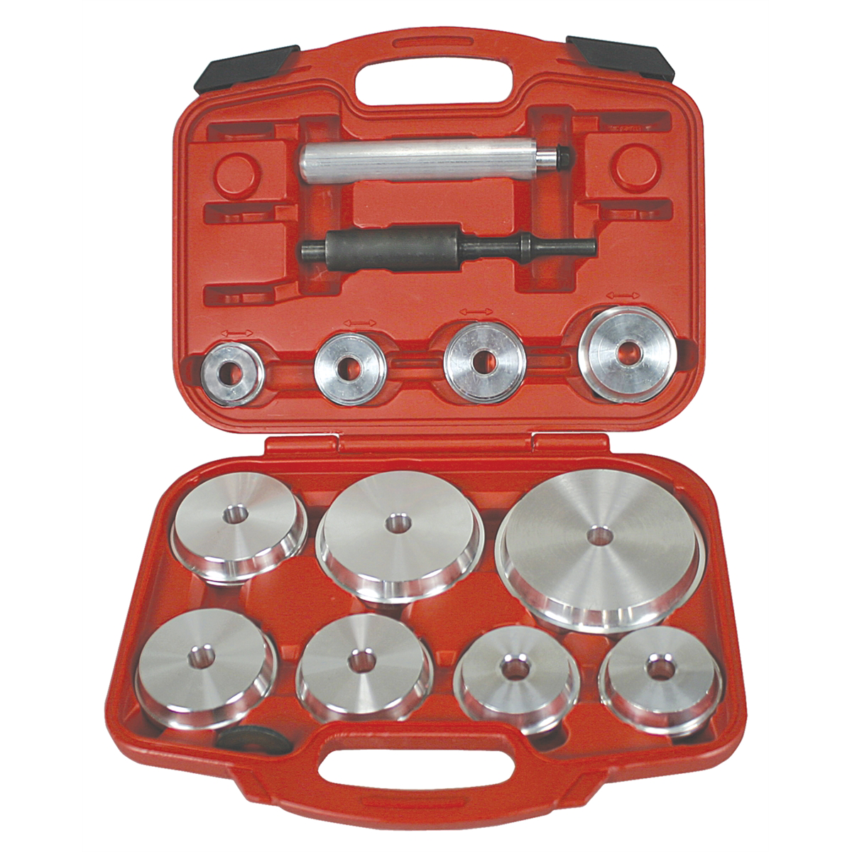 Lisle MASTER PNEUMATIC BEARING RACE & SEAL DRIVER SET
