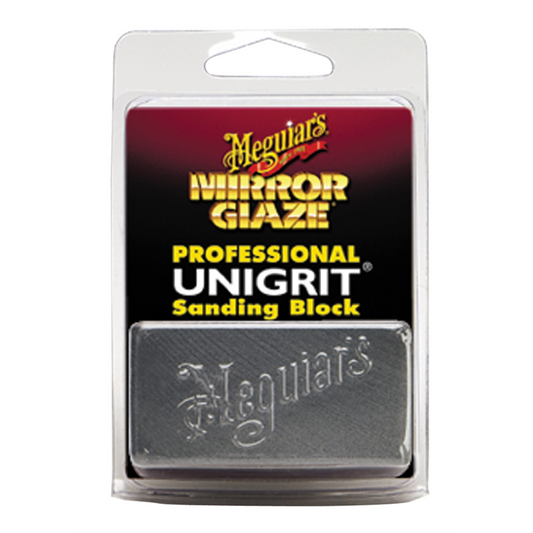 Meguiar's Automotive Mirror Glaze Unigrit Sanding Block, 1,500 Grit
