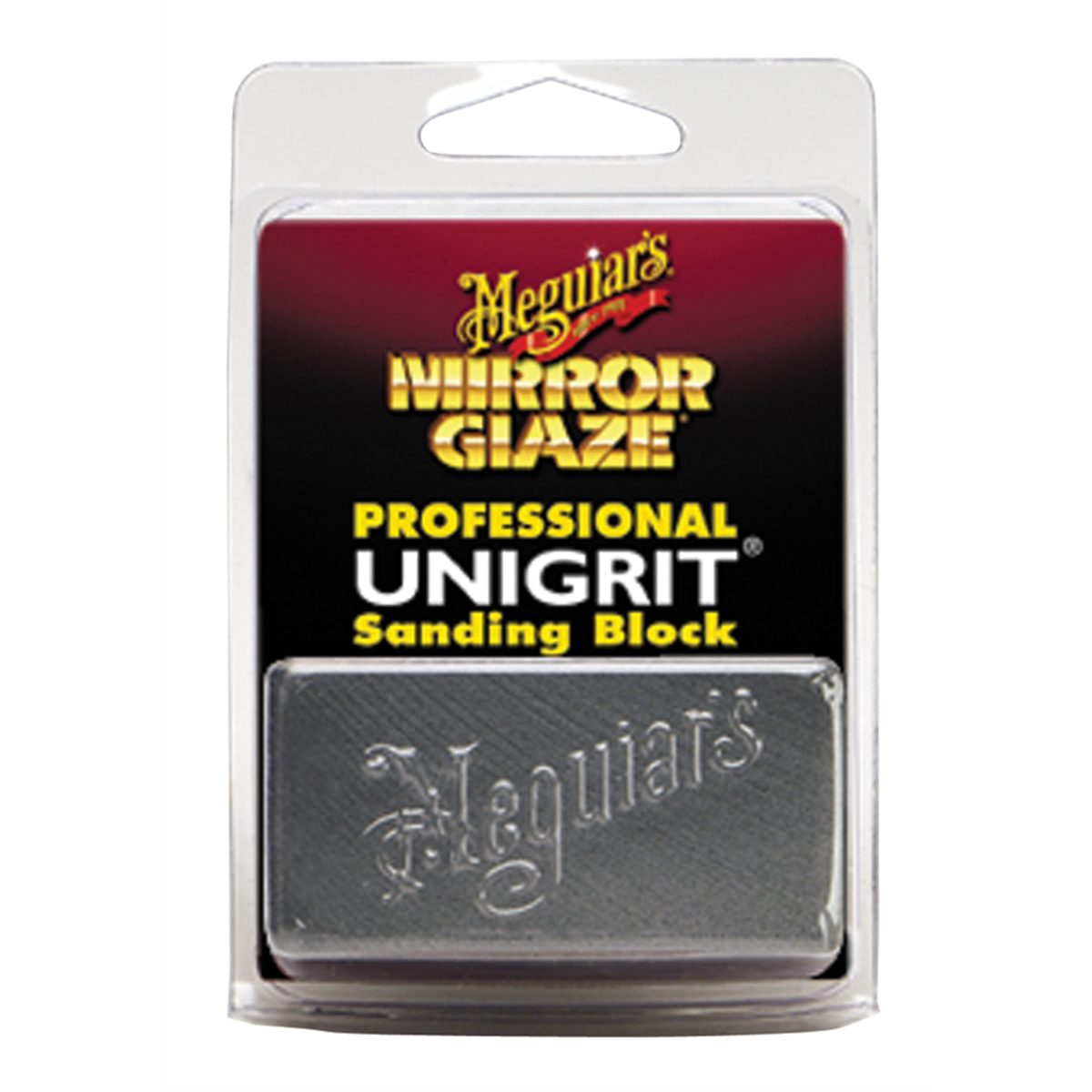 Meguiar's Automotive Mirror Glaze Unigrit Sanding Block, 1,500 Grit