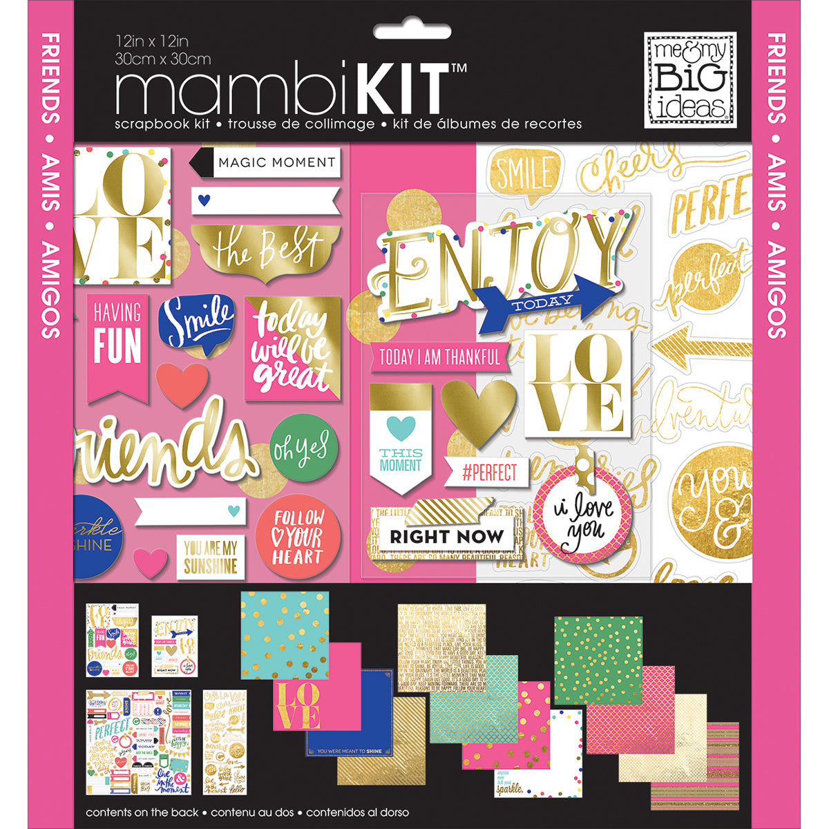 Me and My Big Ideas Page Kit 12 X 12 Friends