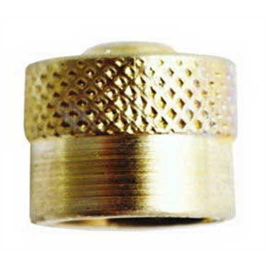 Milton Industries Dome Cap, Metal, 5 /card