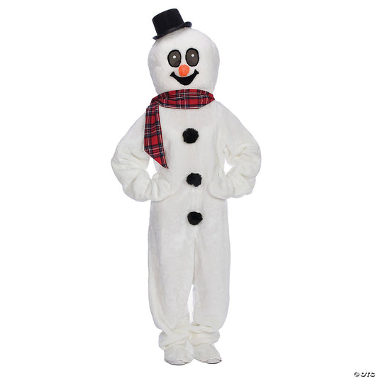 Adlt snowman head w/ hat md