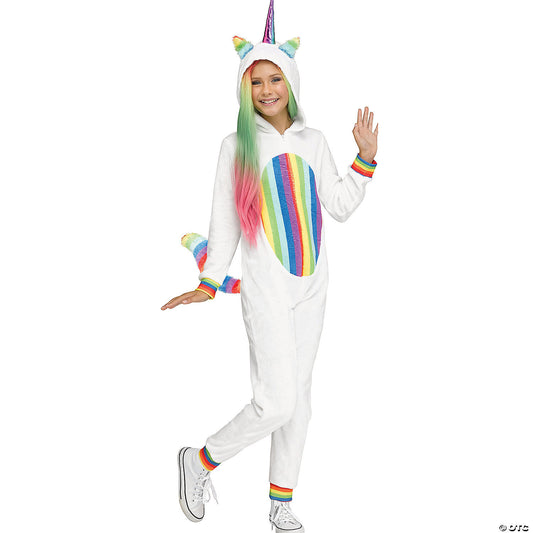 Kids Rainbow Unicorn Costume MD