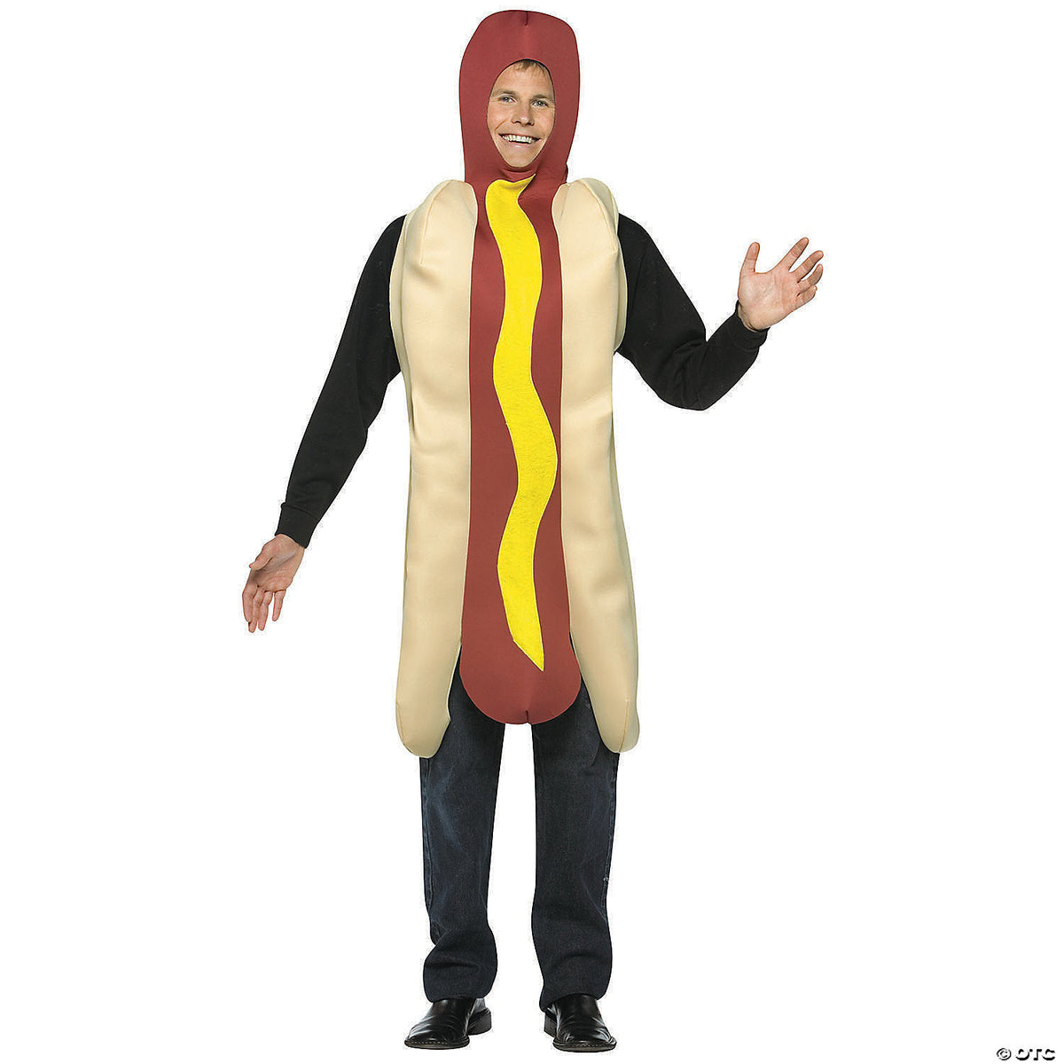 Hot dog costume adult