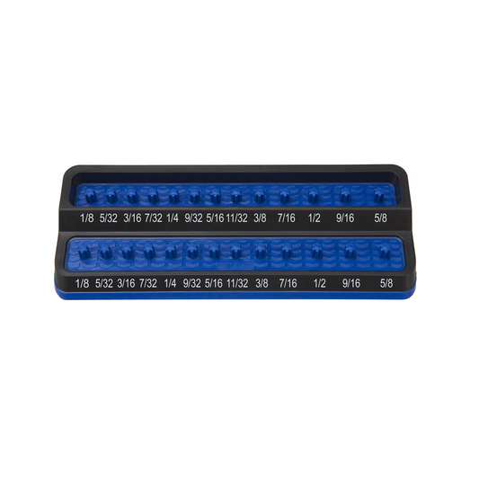 Mechanic's Time Savers 1/4" SAE Peg Socket Holder - Blue