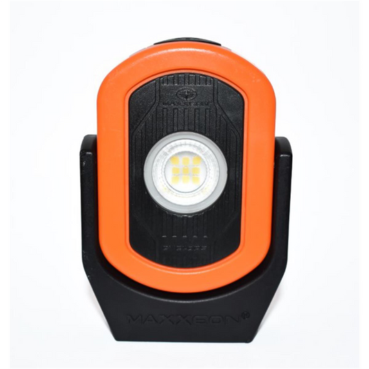 Maxxeon Workstar 813 CYCLOPS 720 Lumen USB-C Rechargeable Work light with Magnetic Base - HiViz Orange