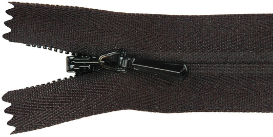 YKK Unique Invisible Zipper 22 Black inch