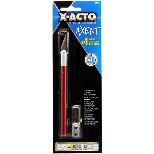 X ACTOR AXENT 1 Craft Knife W Cap Red