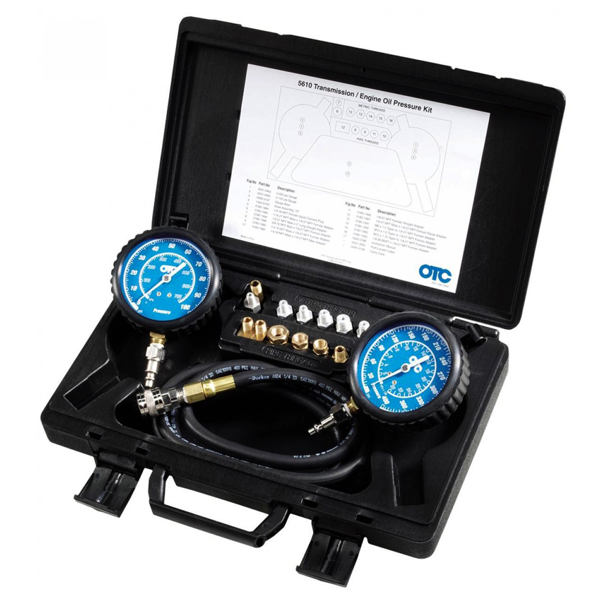 OTC Transmission/Engine Oil Pressure Kit