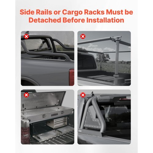 Soft Roll-Up Truck Bed Tonneau Cover, Compatible with 2015-2026 Chevy Colorado/GMC Canyon CREW SHOR, Fits 5.2 ft (5 ft 2 in/62 in) Bed, PVC Tonneau Cover with Three Aluminum Alloy Support Bars